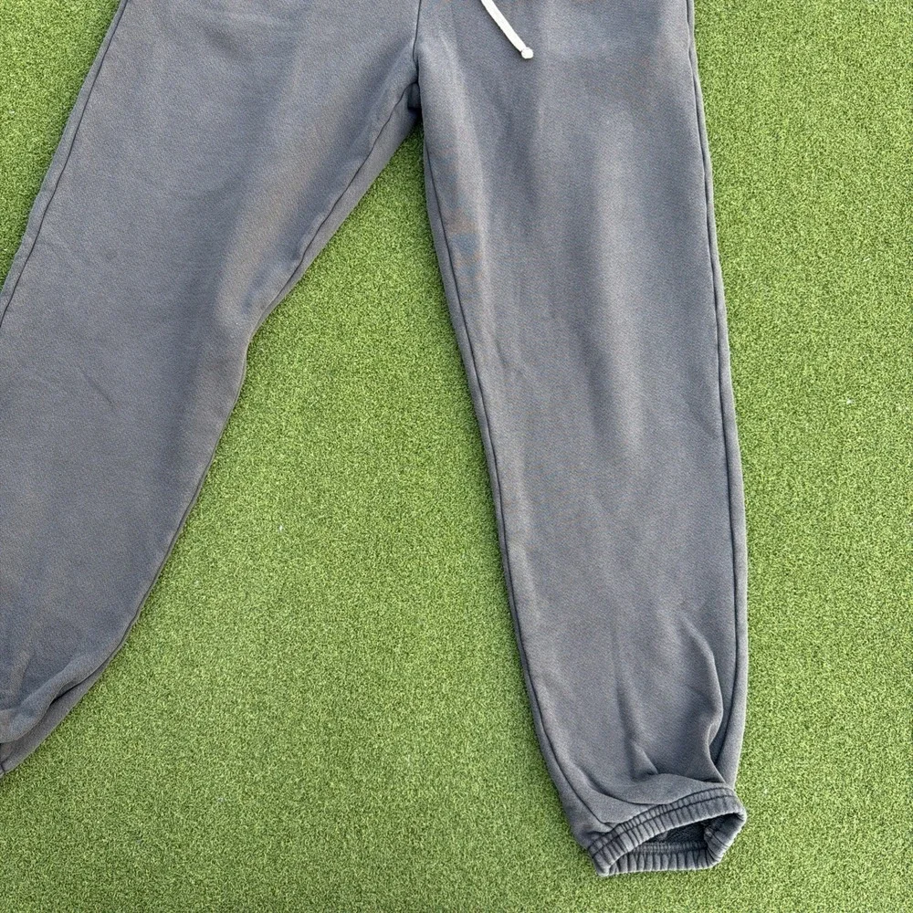 Les Tien Gray Classic Sweatpants Men Small Heavyweight Fleece Cotton USA Made